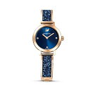 腕時計 スワロフスキー（SWAROVSKI） レディース ラグジュアリー エレガント SWAROVSKI Women's Cosmic Rock Rose Gold Quartz Watch with Metal Strap, Blue, (5466209)腕時計 スワロフスキー（SWAROVSKI） レディース ラグジュアリー エレガント その1