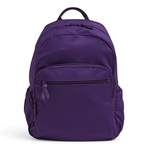 Fubh[ xubh[ AJ t_B}CA~ { Vera Bradley Women's Cotton Campus Backpack, Elderberry - Recycled Cotton, One SizeFubh[ xubh[ AJ t_B}CA~ {