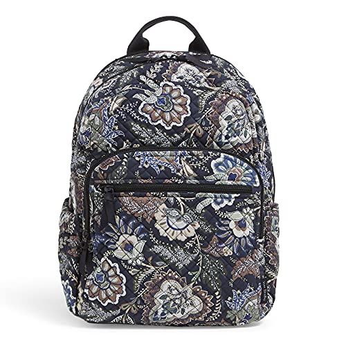 Fubh[ xubh[ AJ t_B}CA~ { Vera Bradley Women's Cotton Campus Backpack, Java Navy Camo - Recycled Cotton, One SizeFubh[ xubh[ AJ t_B}CA~ {