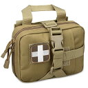 タクティカルポーチ ミリタリーポーチ サバイバルゲーム サバゲー アメリカ LIVANS Tactical EMT Pouch, Rip Away Molle ...