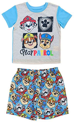 pEpg[ AJA q LbY t@bV Paw Patrol Pajama Set for Boys, Toddler 2-Piece T-Shirt and Shorts, Size 5 TurquoisepEpg[ AJA q LbY t@bV