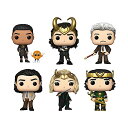 ファンコ FUNKO フィギュア 人形 アメリカ直輸入 Funko Pop! The Loki Set of 6 - Kid Loki, President L...