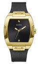 腕時計 ゲス GUESS メンズ GUESS Men's Trend Casual Tonneau Diamond 43mm Watch ? Black Dia...