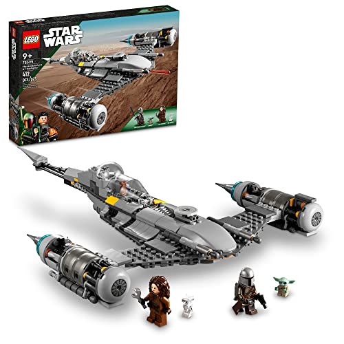 レゴ スターウォーズ LEGO Star Wars The Mandalorian 039 s N-1 Starfighter 75325 Building Set - The Book of Boba Fett, Featuring Baby Yoda Grogu and Droid Toy Figures, Birthday Gift idea for Kids, Boys Girls Ages 9 レゴ スターウォーズ