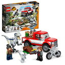 レゴ LEGO Jurassic World Blue and Beta Velociraptor Capture 76946 - Features Truck...