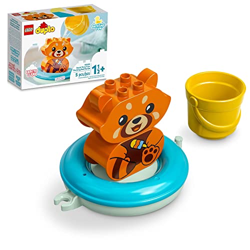 レゴ デュプロ LEGO DUPLO Bath Time Fun: Floating Red Panda 10964 Bath Toy for Babies and Toddlers Ages 1.5 Plus Years Old, Baby Bathtub Water Toys, Easy to Cleanレゴ デュプロ
