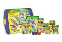 クレヨラ アメリカ 海外輸入 知育玩具 CRAYOLA Mega Activity Tub - Including Crayons, Markers, Pencils, Pens, Paints, Clays, Colouring Book Stickers Kids Arts Crafts Ideal for Kids Aged 4 クレヨラ アメリカ 海外輸入 知育玩具