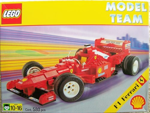 쥴 LEGO Model Team 2556 Shell F1 Ferrari Race Car쥴