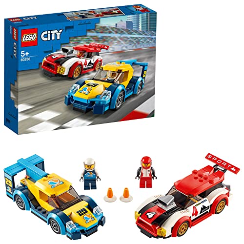 レゴ シティ LEGO 60256 City Nitro Wheels Racing Cars Toy with 2 Race Drivers Minifigures, Rally Vehicles for Kids 5 Year Oldレゴ シティ