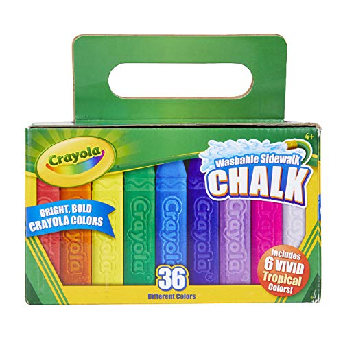 クレヨラ アメリカ 海外輸入 知育玩具 Crayola Sidewalk Chalk 36 Ctクレヨラ アメリカ 海外輸入 知育玩具