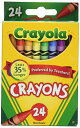 クレヨラ アメリカ 海外輸入 知育玩具 Crayola Crayons 24 Count - 2 Packs (52-3024)クレヨラ アメリカ 海外輸入 知...