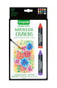 クレヨラ アメリカ 海外輸入 知育玩具 Crayola Signature Premium Watercolor Crayon Sticks & Paintbrush, 12 Count, Giftクレヨラ アメリカ 海外輸入 知育玩具