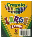 クレヨラ アメリカ 海外輸入 知育玩具 Crayola 8ct Large Crayons Lift Lid Boxクレヨラ アメリカ 海外輸入 知育玩具