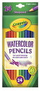 クレヨラ アメリカ 海外輸入 知育玩具 Crayola Non-Toxic Watercolor Colored Pencil Set, 3.3 mm Thic...