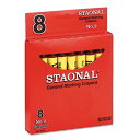 クレヨラ アメリカ 海外輸入 知育玩具 Crayola 5200023038 Staonal Marking Crayons, Red, 8/Boxクレヨラ ア...