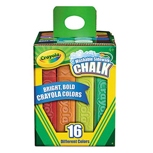 クレヨラ アメリカ 海外輸入 知育玩具 Crayola Washable Sidewalk Chalk 16CTクレヨラ アメリカ 海外輸入 知育玩具