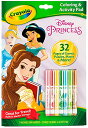 クレヨラ アメリカ 海外輸入 知育玩具 Crayola Disney Princess Color & Activity Book, 32 Coloring Pages & 7 Mini Markers, Gift for Kids, Packaging May Varyクレヨラ アメリカ 海外輸入 知育玩具