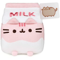 ガンド GUND ぬいぐるみ リアル お世話 GUND Pusheen Strawberry Milk Plush Cat Stuffed Animal for Ages 8 and Up, Pink/White, 6”ガンド GUND ぬいぐるみ リアル お世話