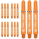 海外輸入品 ダーツ シャフト TARGET Darts 5 x Sets of Orange Pro Grip Shaft Medium - 15 in Tot...