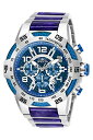 rv CBN^ CrN^ Y Invicta Men's 51mm Speedway Blue Dial Two Tone Tortoise Blue Bracelet Watch (Model: 25503)rv CBN^ CrN^ Y