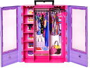 バービー バービー人形 Barbie Fashionistas Playset, Ultimate Closet with 6 Hangers and Multiple Storage Spaces, Plus Fold-Out Clothing Rackバービー バービー人形