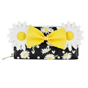 ラウンジフライ アメリカ 日本未発売 財布 ウォレット Loungefly Disney Minnie Mouse Daisies Zip-Around Wallet Minnie Mouse One Sizeラウンジフライ アメリカ 日本未発売 財布 ウォレット