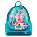 ラウンジフライ アメリカ 日本未発売 バッグ コラボ Loungefly Disney Tangled Princess Castle Mini Backpac...