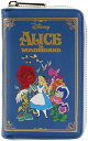 ラウンジフライ アメリカ 日本未発売 財布 ウォレット Loungefly Disney Alice in Wonderland Classic Book Zip Around Walletラウンジフライ アメリカ 日本未発売 財布 ウォレット
