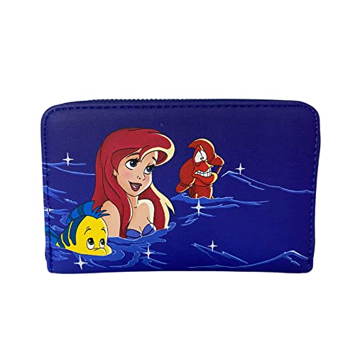 ラウンジフライ アメリカ 日本未発売 バッグ コラボ Loungefly Ariel Fireworks Zip-Around Wallet The Little Mermaid One Sizeラウンジフライ アメリカ 日本未発売 バッグ コラボのサムネイル