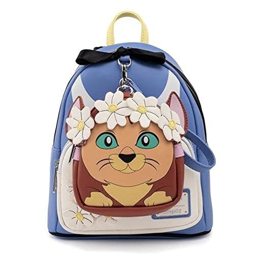 ラウンジフライ アメリカ 日本未発売 バッグ コラボ Loungefly Disney Alice in Wonderland Cosplay Womens Double Strap Shoulder Bag Purse with Detachable Wristletラウンジフライ アメリカ 日本未発売 バッグ コラボ