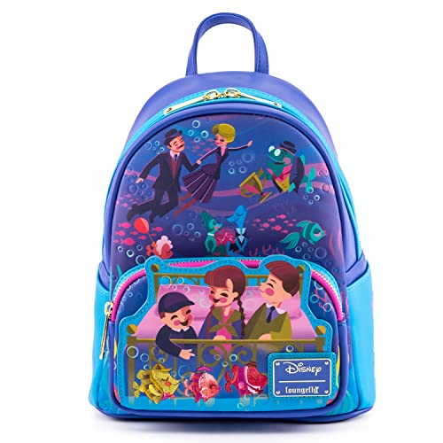 ラウンジフライ アメリカ 日本未発売 バッグ コラボ Loungefly Disney Bedknobs and Broomsticks Beautiful Briny Ballroom Mini Backpackラウンジフライ アメリカ 日本未発売 バッグ コラボ