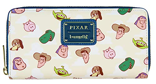 ラウンジフライ アメリカ 日本未発売 財布 ウォレット Loungefly x Disney Toy Story Allover Character Face Print Faux Leather Zip Around Walletラウンジフライ アメリカ 日本未発売 財布 ウォレット