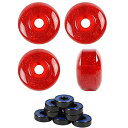 ウィール タイヤ スケボー スケートボード 海外モデル Skateboard Wheels with ABEC 7 Bearings and Spacers (...
