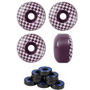ウィール タイヤ スケボー スケートボード 海外モデル Skateboard Wheels with ABEC 7 Bearings and Spacers (...