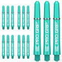 海外輸入品 ダーツ シャフト TARGET Darts 5 x Sets of Aqua Pro Grip Shaft Medium - 15 in Total...