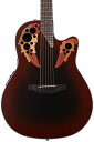 オベーション アコースティックギター 海外直輸入 Ovation Celebrity Elite CE44-RRB Mid-depth Acoustic-ele...