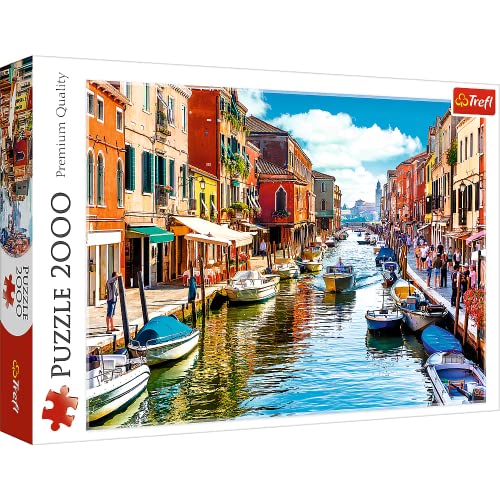 ジグソーパズル 海外製 アメリカ Trefl Murano Island, Venice 2000 Piece Jigsaw Puzzle Red 38 x27 Print, DIY Puzzle, Creative Fun, Classic Puzzle for Adults and Children from 15 Years Oldジグソーパズル 海外製 アメリカ