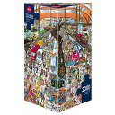 ジグソーパズル 海外製 アメリカ Heye Train Station Schone Triangular Puzzles (2000-Piece, Multi...