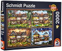 ジグソーパズル 海外製 アメリカ Schmidt House of Four Seasons 2000 Piece Jigsaw Puzzleジグソーパズル 海...
