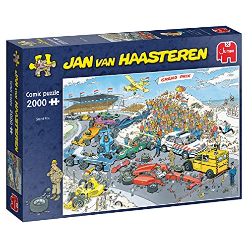 ジグソーパズル 海外製 アメリカ Jumbo 19097 Jan Van Haasteren-The Start 2000 Piece Jigsaw Puzzle, Multicoloredジグソーパズル 海外製 アメリカ