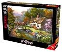 ジグソーパズル 海外製 アメリカ Anatolian Puzzle - Rose Cottage, 3000 Piece Jigsaw Puzzle, 4917...