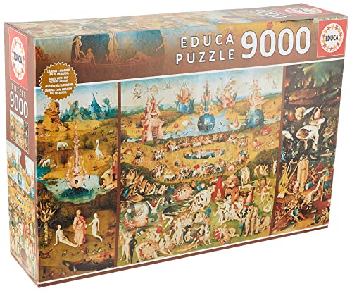 ѥ  ꥫ Educa 9,000 Piece Puzzle - The Garden of Earthly Delightsѥ  ꥫ