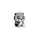 パンドラ ブレスレット チャーム アクセサリー ブランド Pandora Sparkling Cute Panda Charm Bracelet Charm Moments Bracelets - Stunning Women's Jewelry - Gift for Women - Made with Sterling Silver, Cubパンドラ ブレスレット チャーム アクセサリー ブランド
