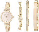 rv ANC fB[X Anne Klein Women's Japanese Quartz Dress Watch with Metal Strap, Pink, 8 (Model: AK/2716BHST)rv ANC fB[X