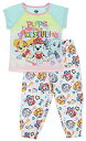 パウパトロール アメリカ直輸入 子供服 キッズ ファッション Paw Patrol Girls' Pajama Set, Super Funday 2-Piec...
