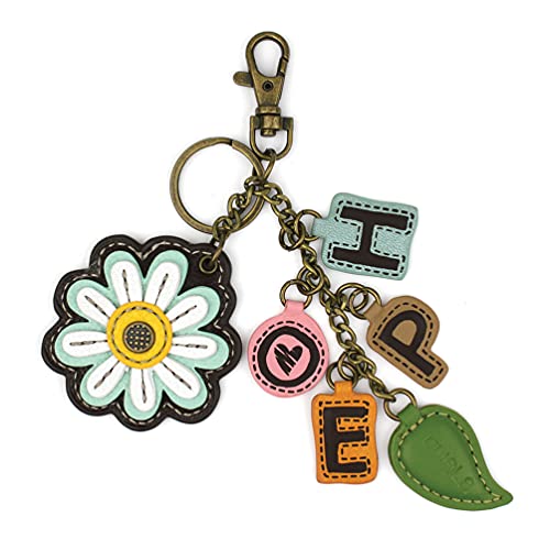 chala obO pb` Jo 킢 CHALA Purse Charm, Key Fob, keychain Decorative Accessories, Charming Charms Keychain - Daisy+HOPEchala obO pb` Jo 킢