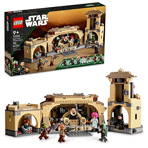 レゴ スターウォーズ LEGO Star Wars Boba Fett’s Throne Room Building Kit 75326, with Jabba The Hutt Palace and 7 Minifigures, Star Wars Building Set, Great Gift for Star Wars Fans, Boys, Girls, Kids Age 7+ Years Oldレゴ スターウォーズ