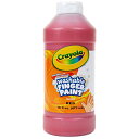 クレヨラ アメリカ 海外輸入 知育玩具 Crayola Washable Finger Paint, Red, 16 Ounce, School Painting Supplies, Gifts for Kids, 3, 4, 5, 6クレヨラ アメリカ 海外輸入 知育玩具