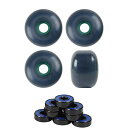 ウィール タイヤ スケボー スケートボード 海外モデル Skateboard Wheels with ABEC 7 Bearings and Spacers (...