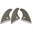 サーフィン フィン マリンスポーツ UPSURF Surfboard Tri Fin Single Tab M Size Fiberglass+Honeycom...